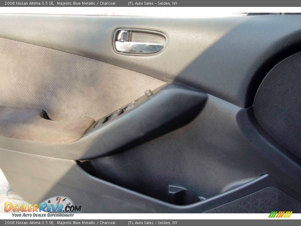 2008 Nissan Altima 3.5 SE Majestic Blue Metallic / Charcoal Photo #10