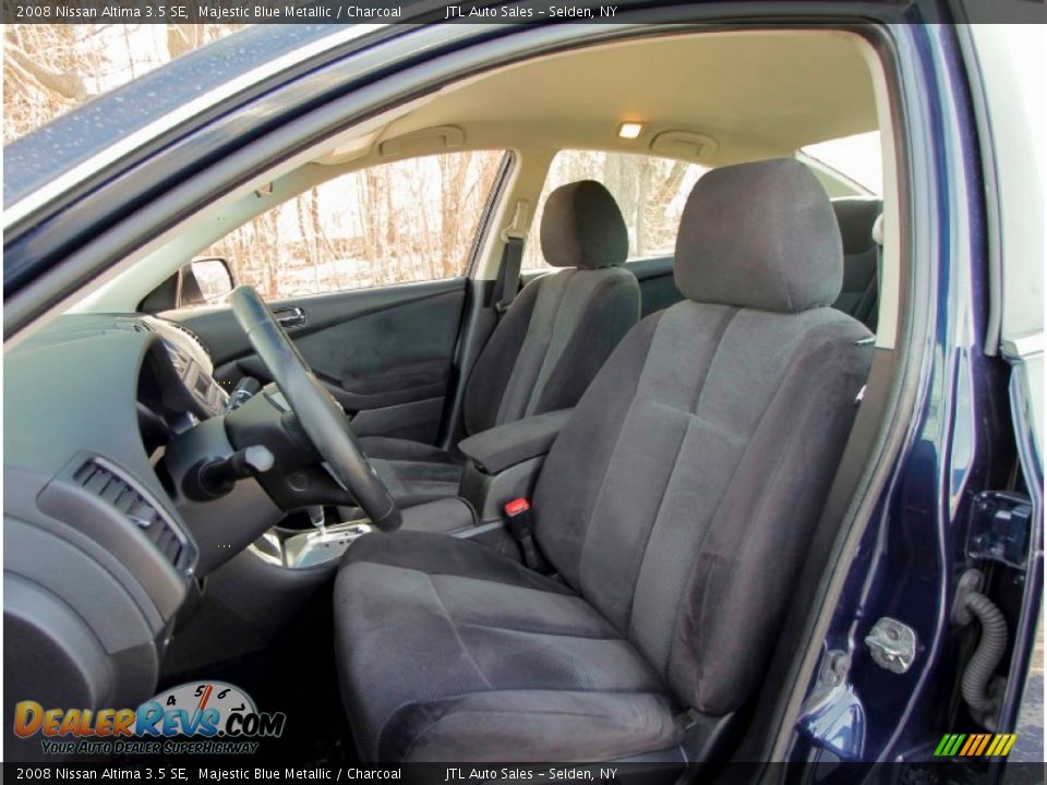 2008 Nissan Altima 3.5 SE Majestic Blue Metallic / Charcoal Photo #11