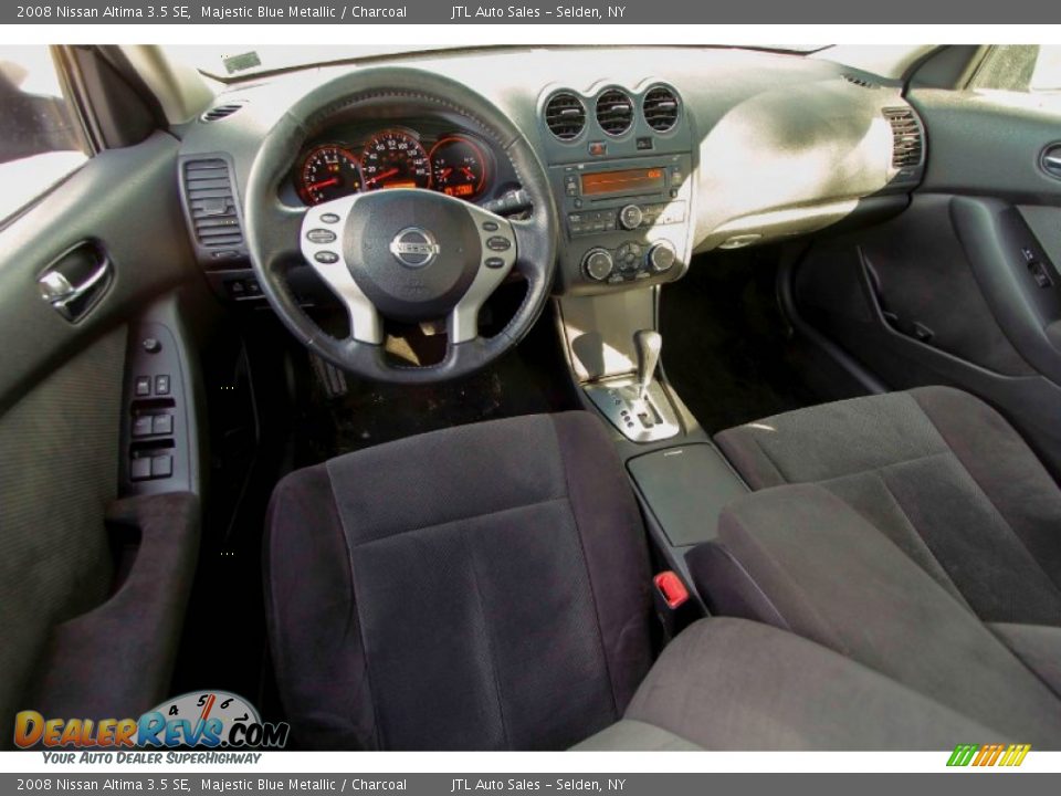 2008 Nissan Altima 3.5 SE Majestic Blue Metallic / Charcoal Photo #12