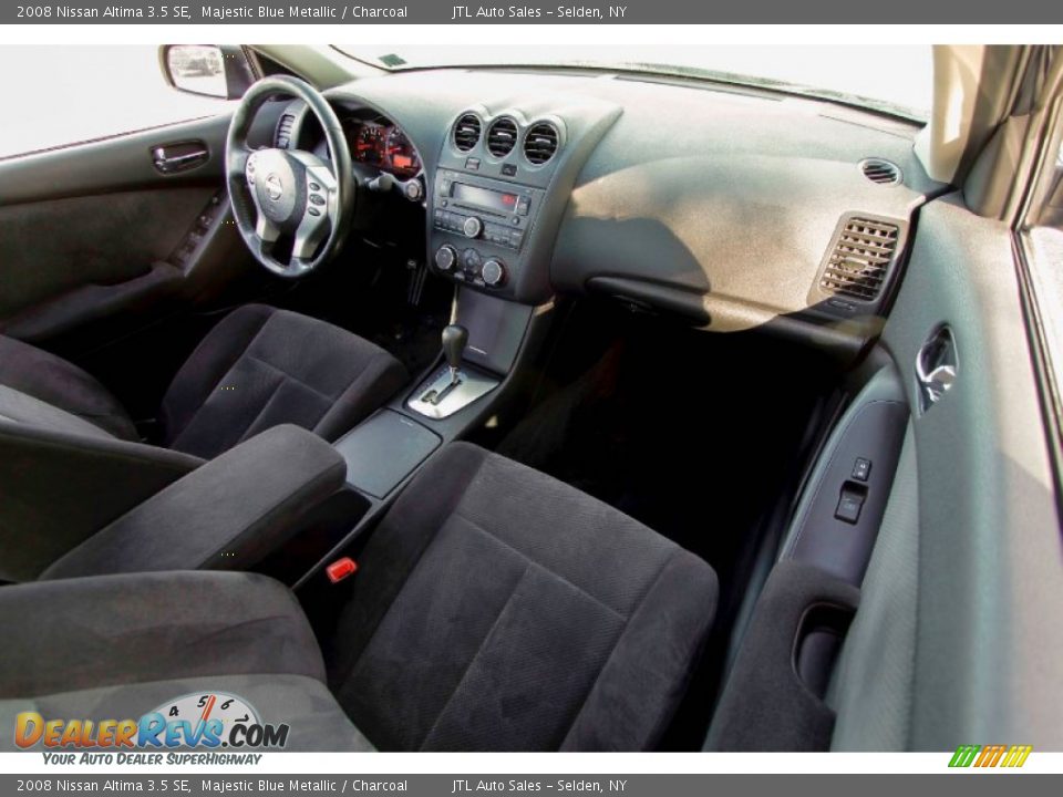 2008 Nissan Altima 3.5 SE Majestic Blue Metallic / Charcoal Photo #13