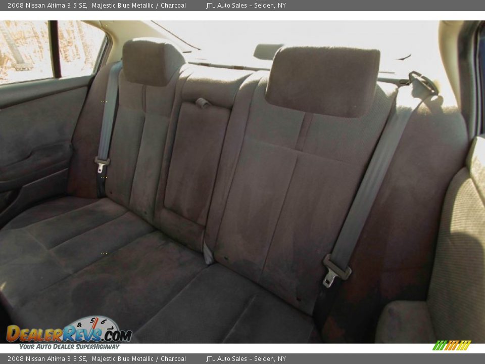 2008 Nissan Altima 3.5 SE Majestic Blue Metallic / Charcoal Photo #16