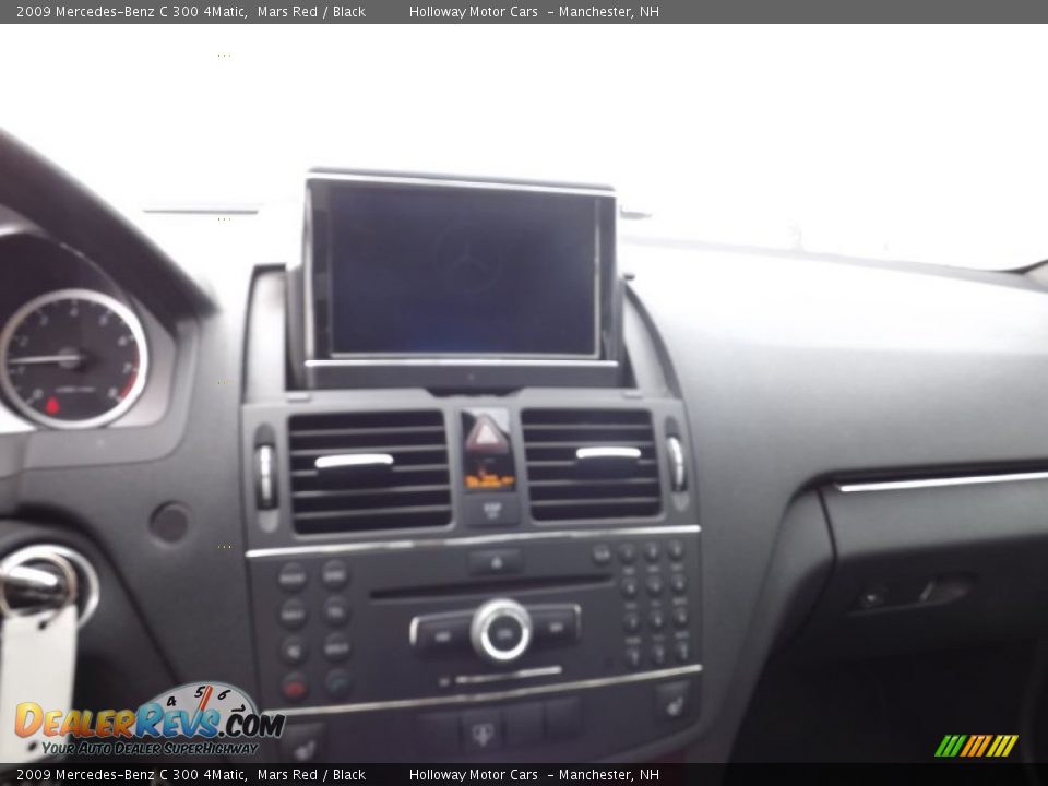 2009 Mercedes-Benz C 300 4Matic Mars Red / Black Photo #8