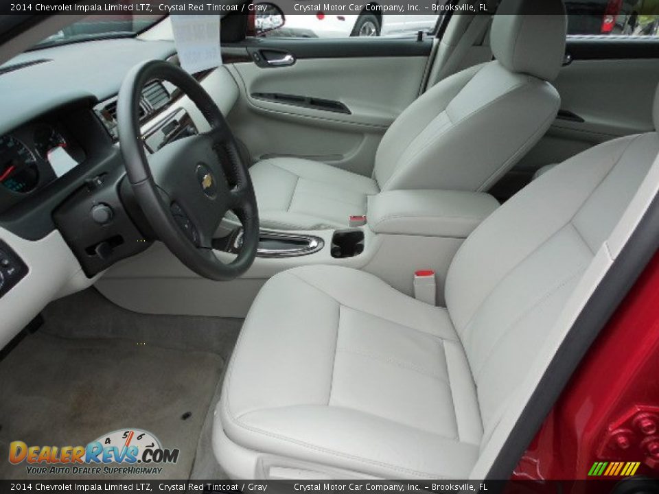 2014 Chevrolet Impala Limited LTZ Crystal Red Tintcoat / Gray Photo #4
