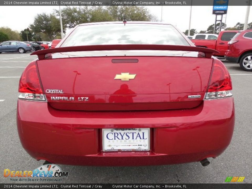 2014 Chevrolet Impala Limited LTZ Crystal Red Tintcoat / Gray Photo #7