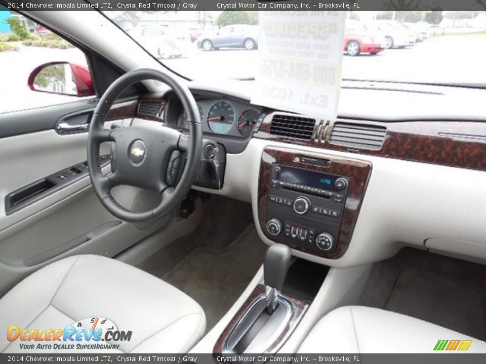 2014 Chevrolet Impala Limited LTZ Crystal Red Tintcoat / Gray Photo #11