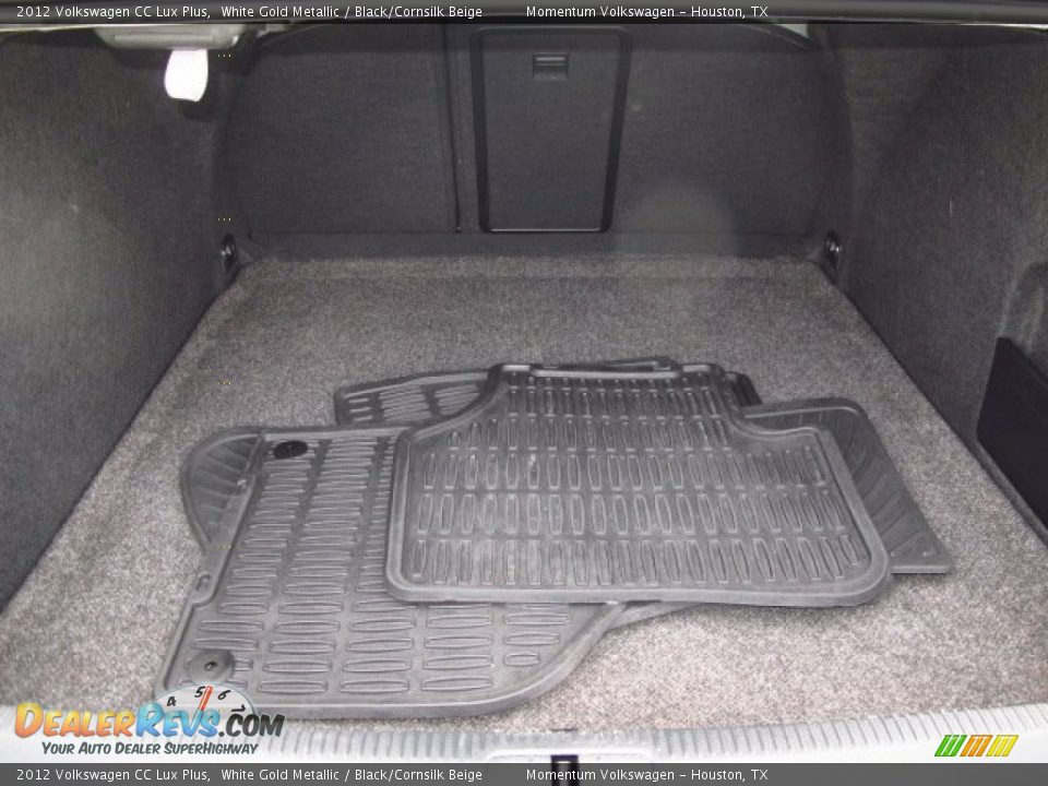 2012 Volkswagen CC Lux Plus White Gold Metallic / Black/Cornsilk Beige Photo #11