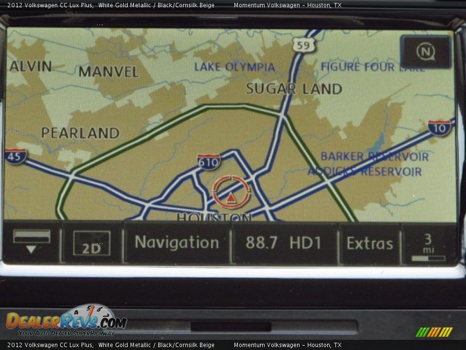 2012 Volkswagen CC Lux Plus White Gold Metallic / Black/Cornsilk Beige Photo #30