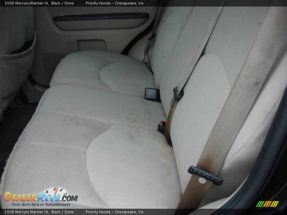 2008 Mercury Mariner I4 Black / Stone Photo #10