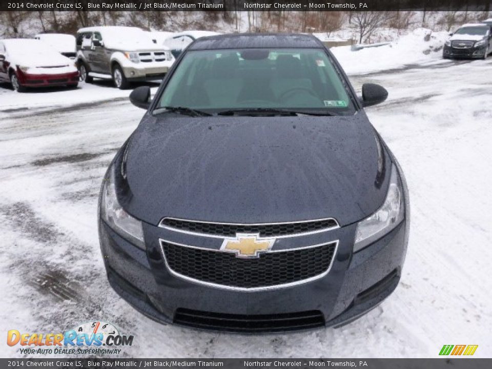 2014 Chevrolet Cruze LS Blue Ray Metallic / Jet Black/Medium Titanium Photo #2