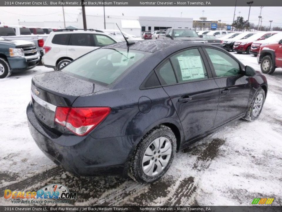 2014 Chevrolet Cruze LS Blue Ray Metallic / Jet Black/Medium Titanium Photo #5