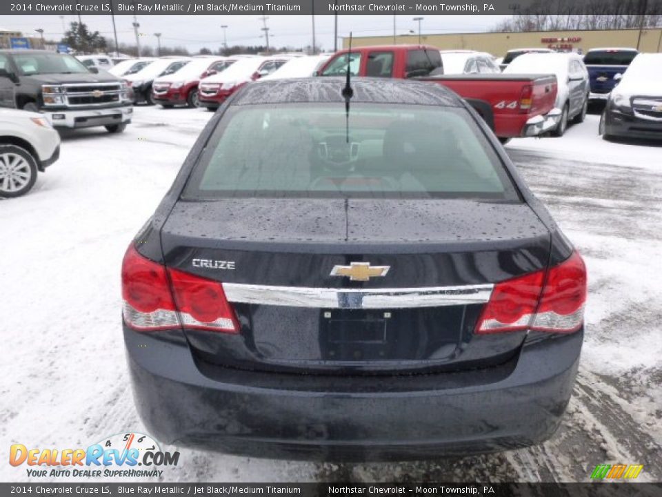 2014 Chevrolet Cruze LS Blue Ray Metallic / Jet Black/Medium Titanium Photo #6