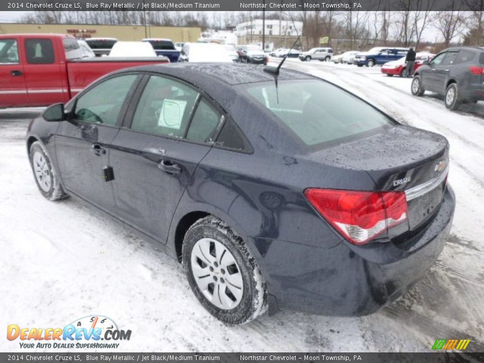 2014 Chevrolet Cruze LS Blue Ray Metallic / Jet Black/Medium Titanium Photo #7