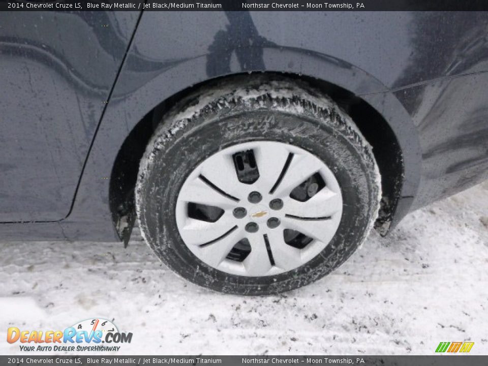 2014 Chevrolet Cruze LS Blue Ray Metallic / Jet Black/Medium Titanium Photo #9
