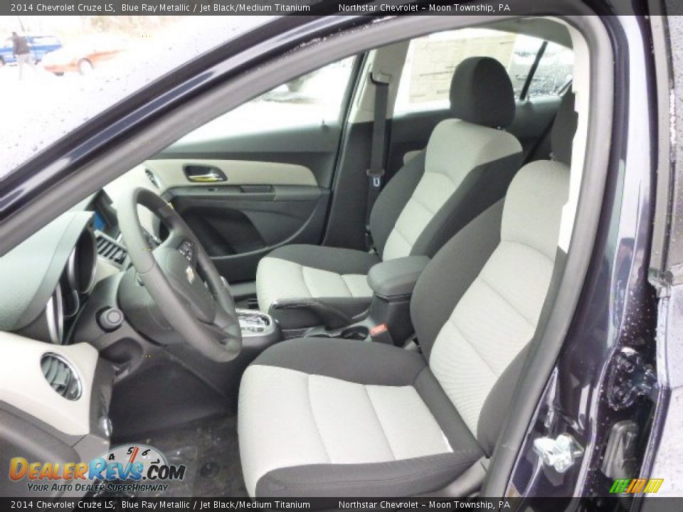 2014 Chevrolet Cruze LS Blue Ray Metallic / Jet Black/Medium Titanium Photo #10