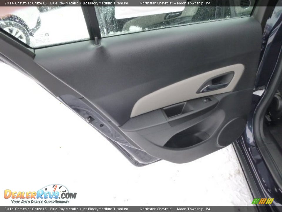 2014 Chevrolet Cruze LS Blue Ray Metallic / Jet Black/Medium Titanium Photo #13