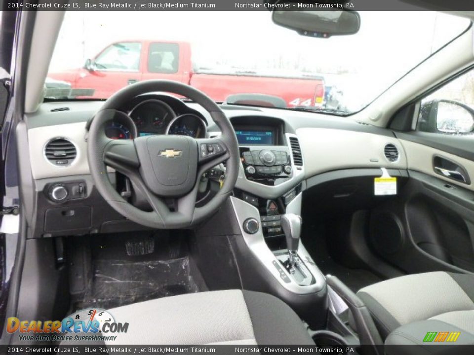 2014 Chevrolet Cruze LS Blue Ray Metallic / Jet Black/Medium Titanium Photo #14