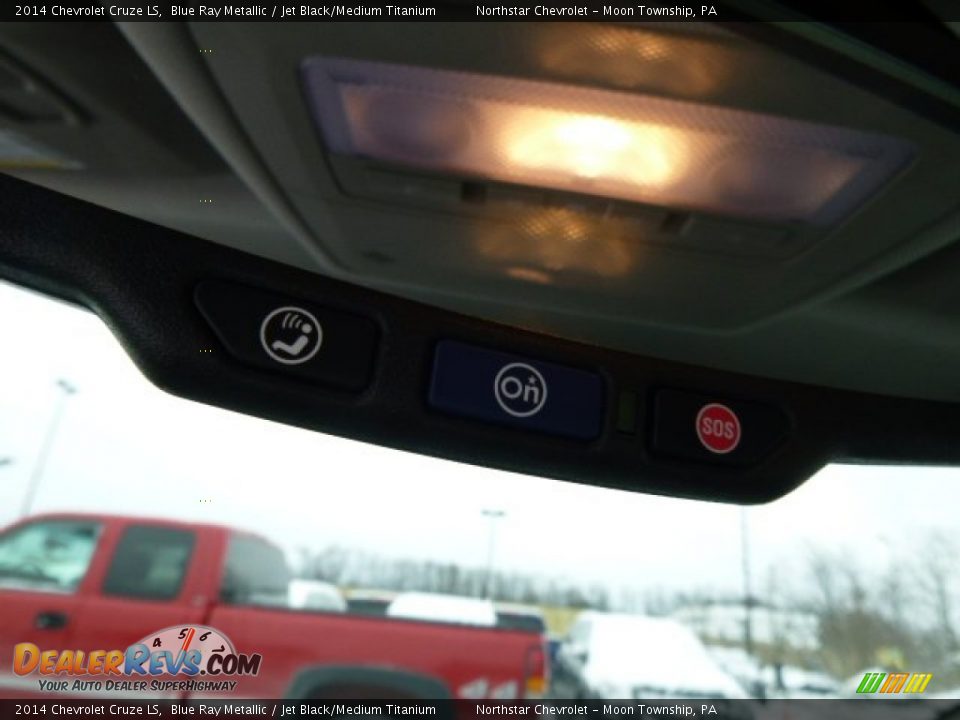 2014 Chevrolet Cruze LS Blue Ray Metallic / Jet Black/Medium Titanium Photo #15