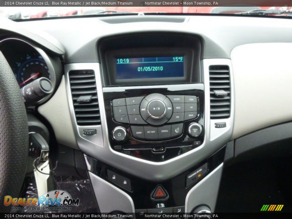 2014 Chevrolet Cruze LS Blue Ray Metallic / Jet Black/Medium Titanium Photo #16