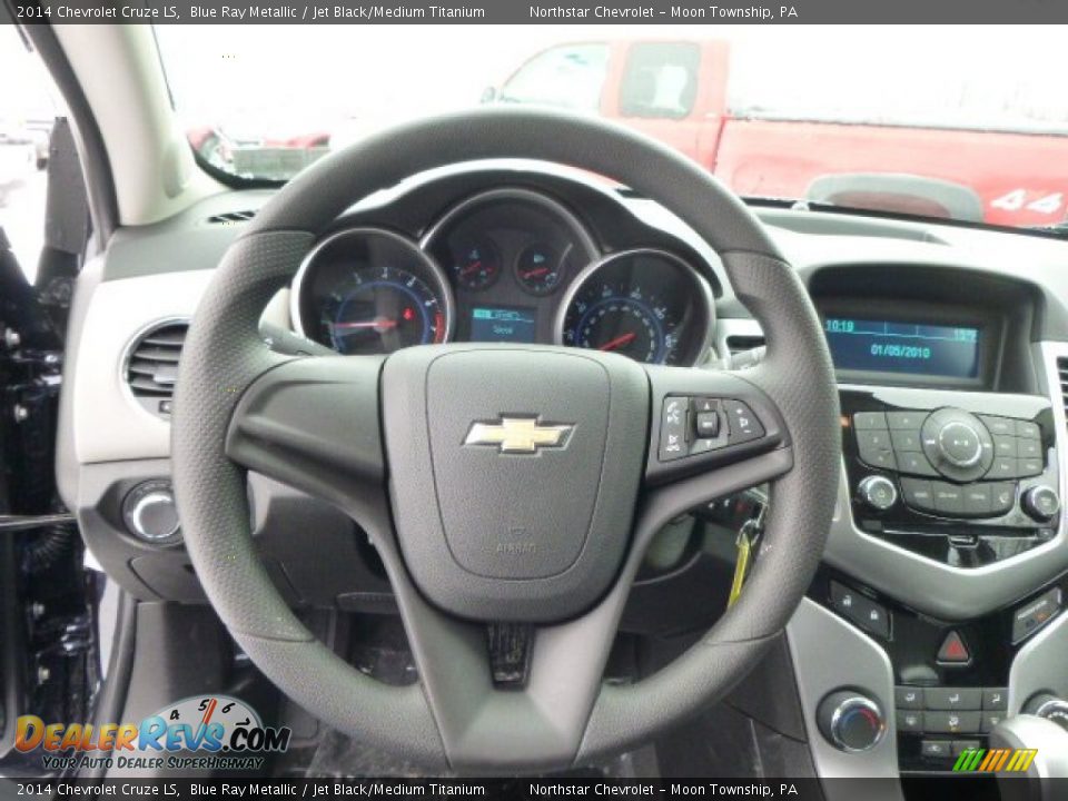 2014 Chevrolet Cruze LS Blue Ray Metallic / Jet Black/Medium Titanium Photo #18