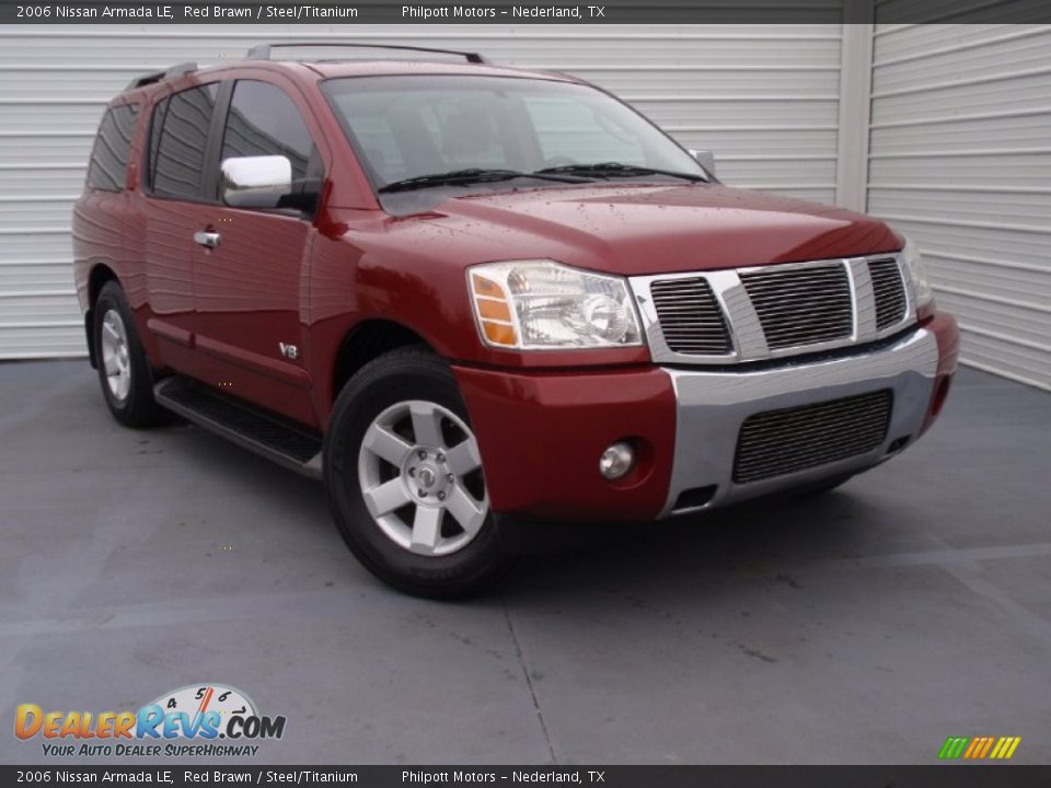 Front 3/4 View of 2006 Nissan Armada LE Photo #2
