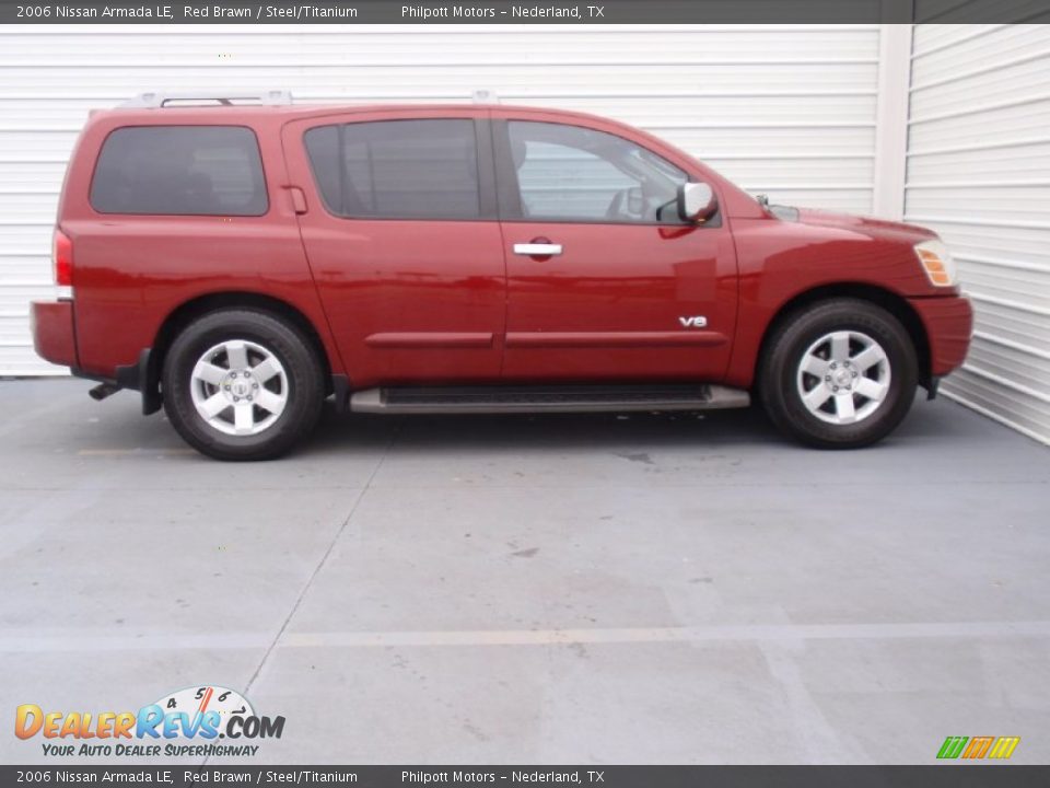 Red Brawn 2006 Nissan Armada LE Photo #3