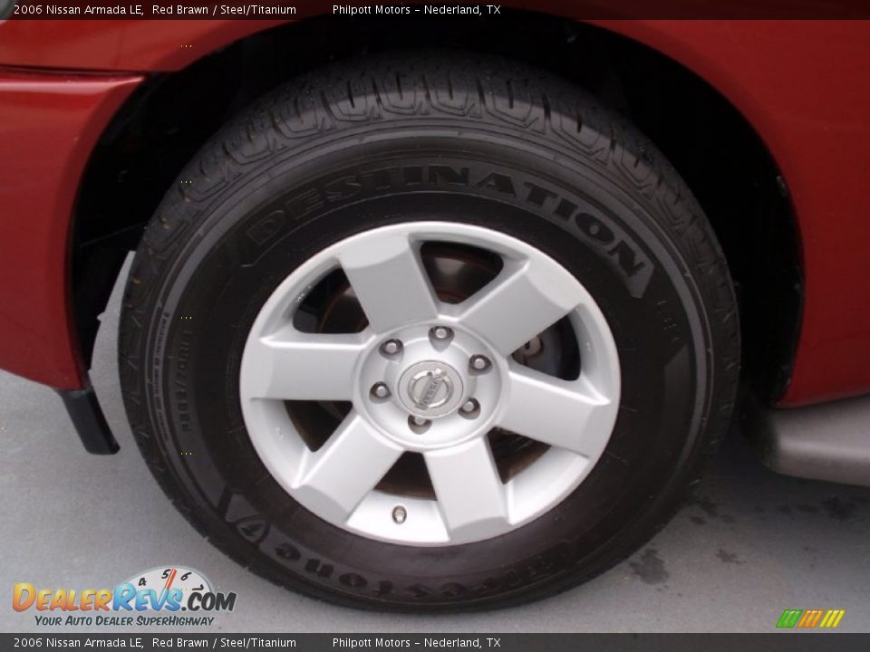 2006 Nissan Armada LE Wheel Photo #12