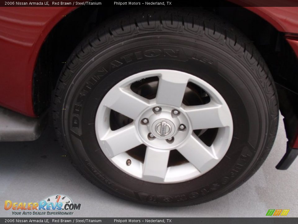 2006 Nissan Armada LE Wheel Photo #15