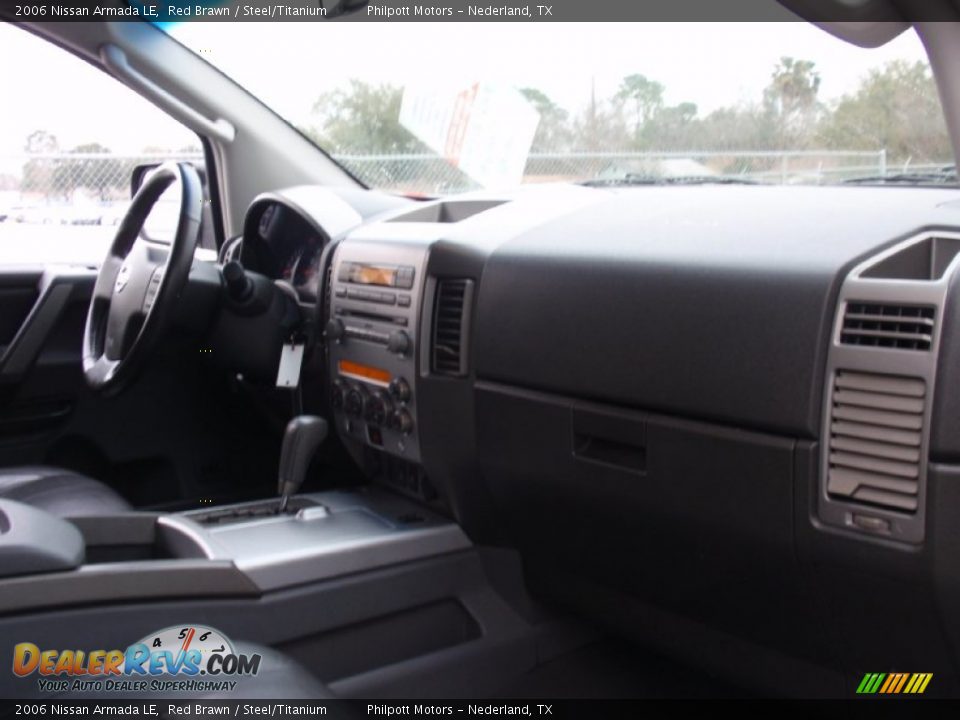 2006 Nissan Armada LE Red Brawn / Steel/Titanium Photo #27