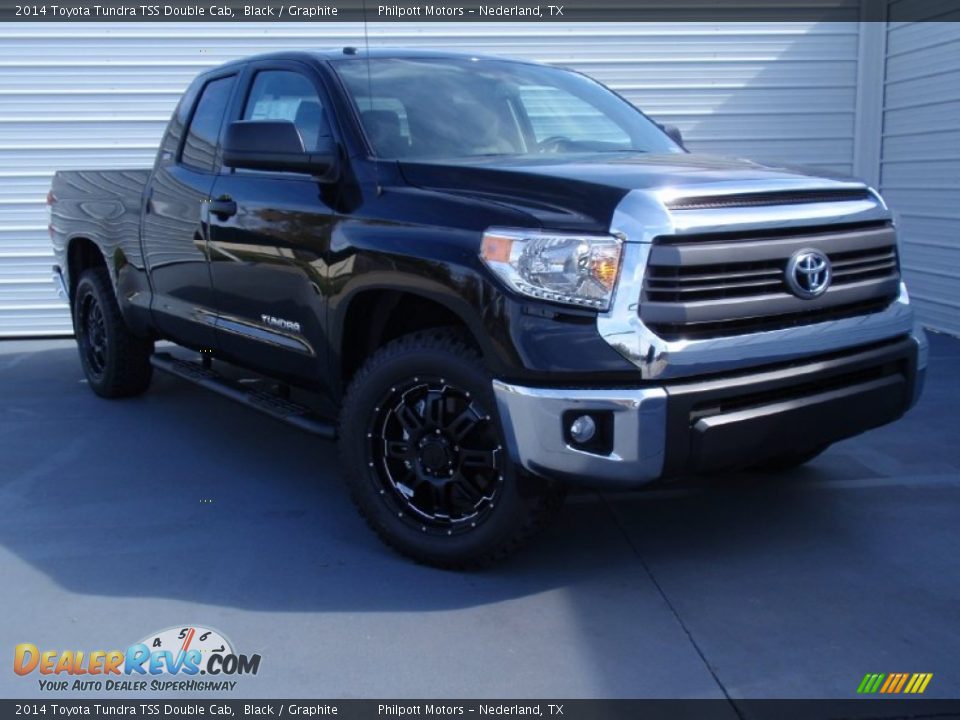 2014 Toyota Tundra TSS Double Cab Black / Graphite Photo #1