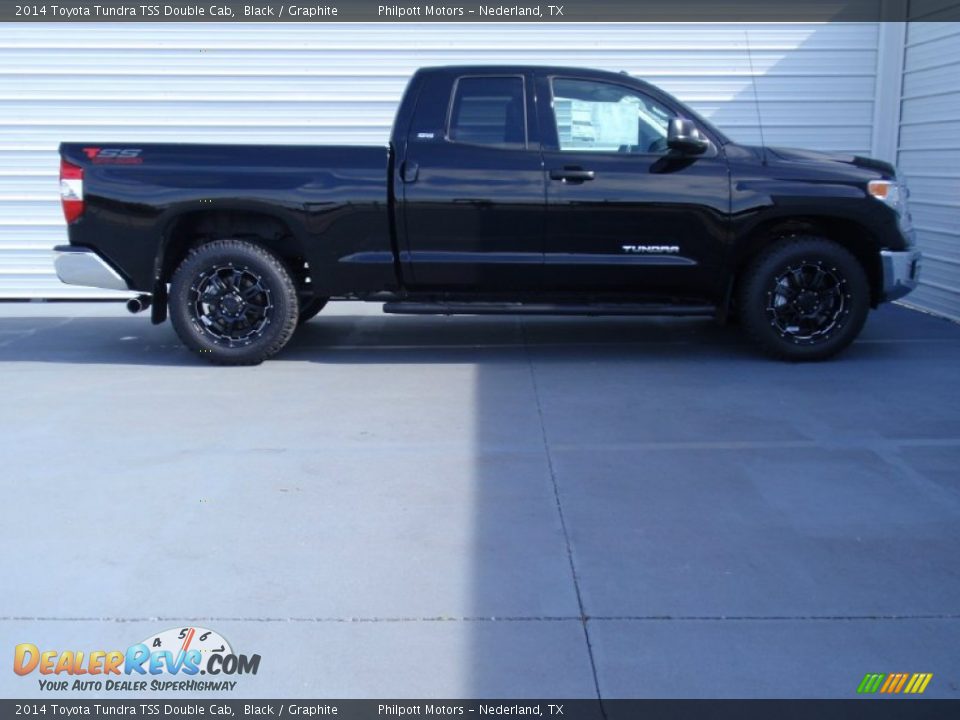 2014 Toyota Tundra TSS Double Cab Black / Graphite Photo #3