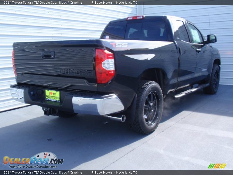 2014 Toyota Tundra TSS Double Cab Black / Graphite Photo #4
