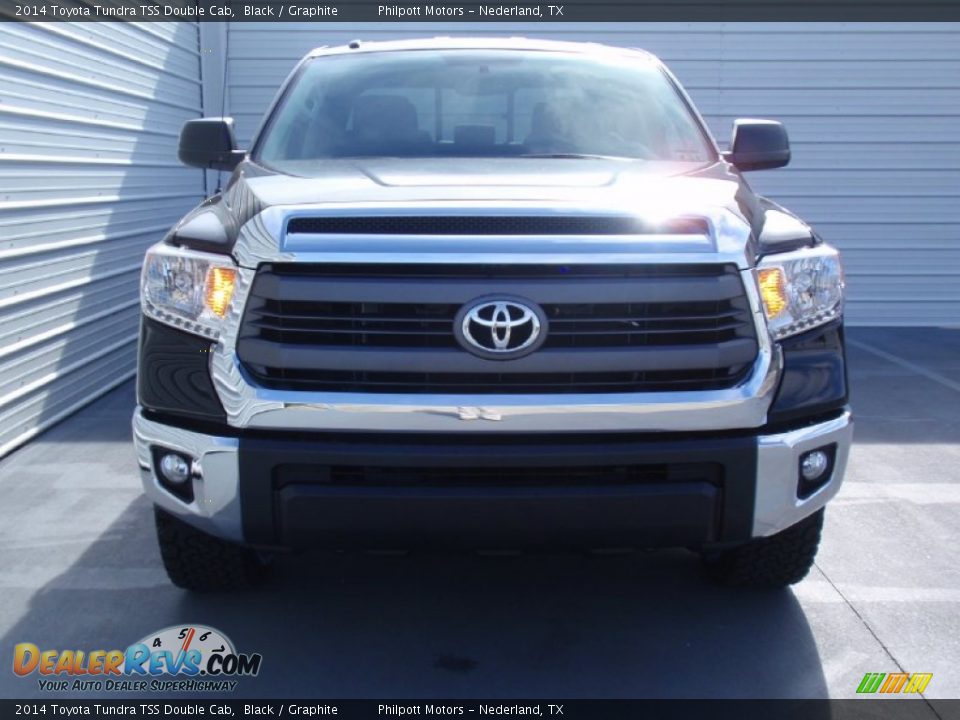 2014 Toyota Tundra TSS Double Cab Black / Graphite Photo #8