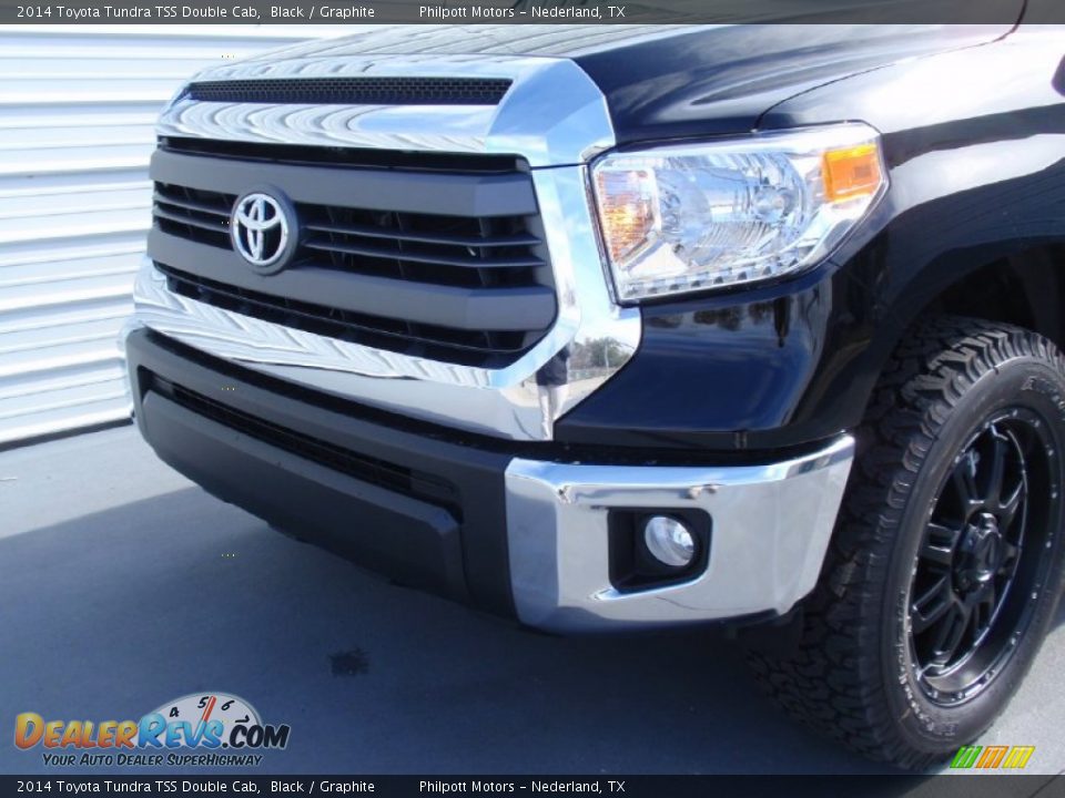 2014 Toyota Tundra TSS Double Cab Black / Graphite Photo #11