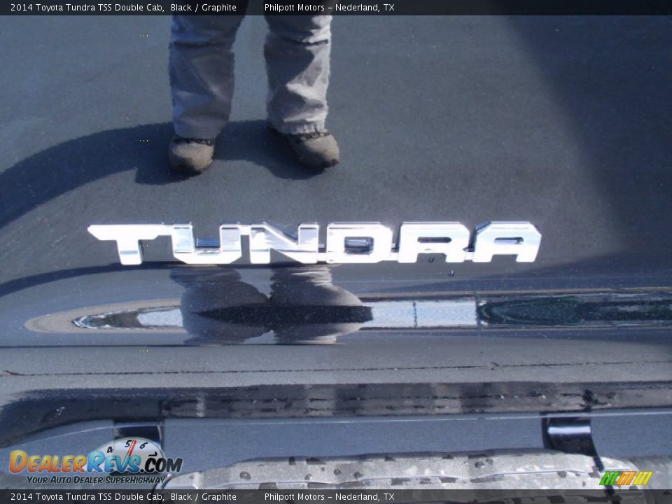 2014 Toyota Tundra TSS Double Cab Black / Graphite Photo #14