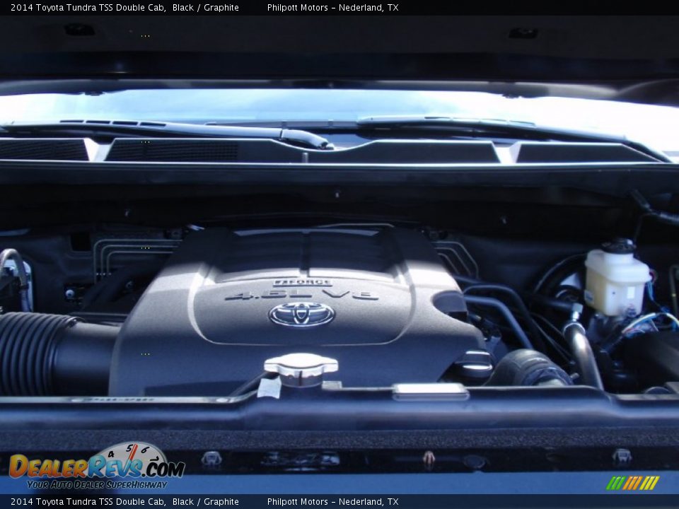2014 Toyota Tundra TSS Double Cab Black / Graphite Photo #16
