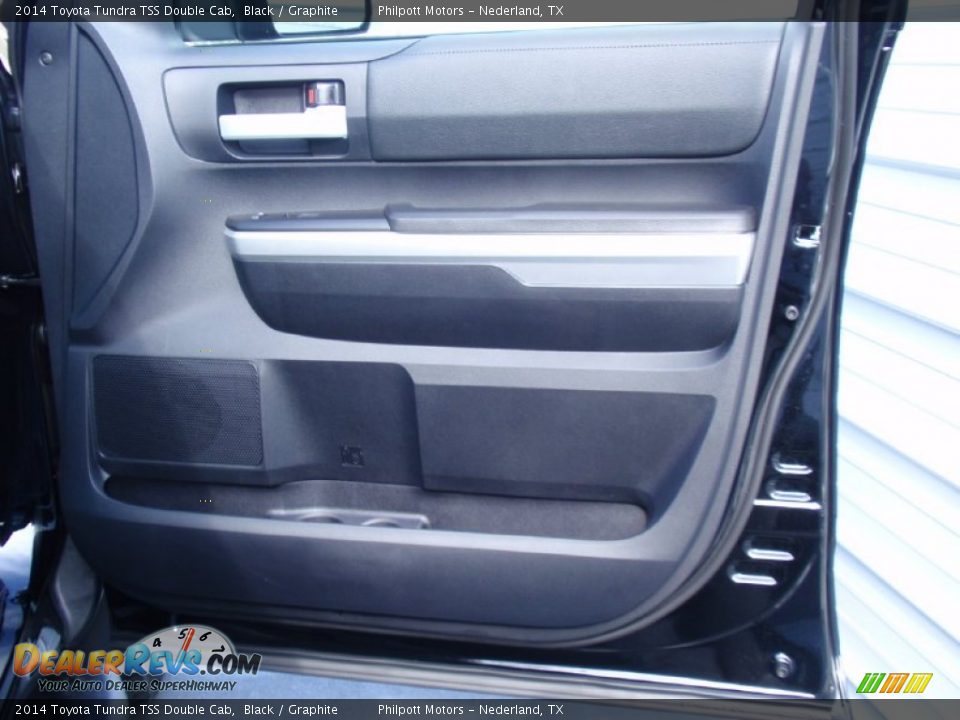 2014 Toyota Tundra TSS Double Cab Black / Graphite Photo #17