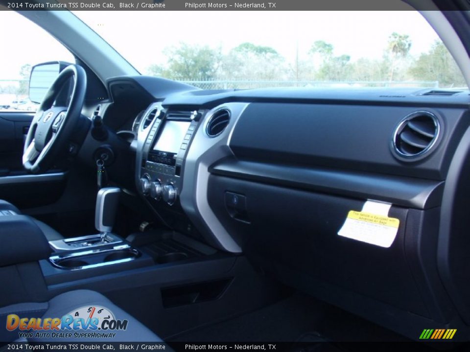 2014 Toyota Tundra TSS Double Cab Black / Graphite Photo #18