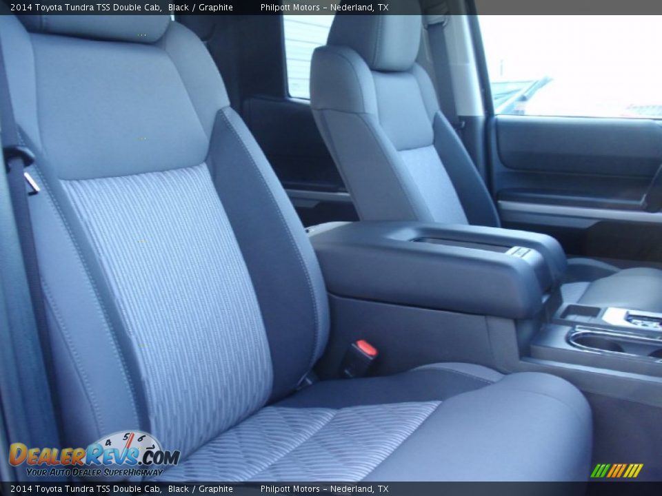 2014 Toyota Tundra TSS Double Cab Black / Graphite Photo #19