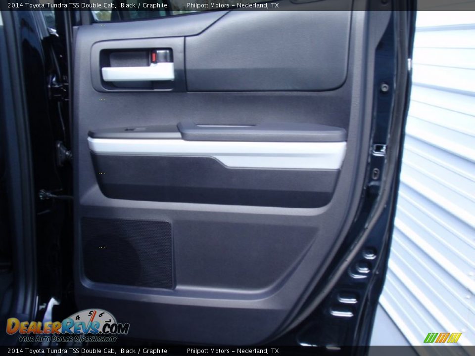 2014 Toyota Tundra TSS Double Cab Black / Graphite Photo #20