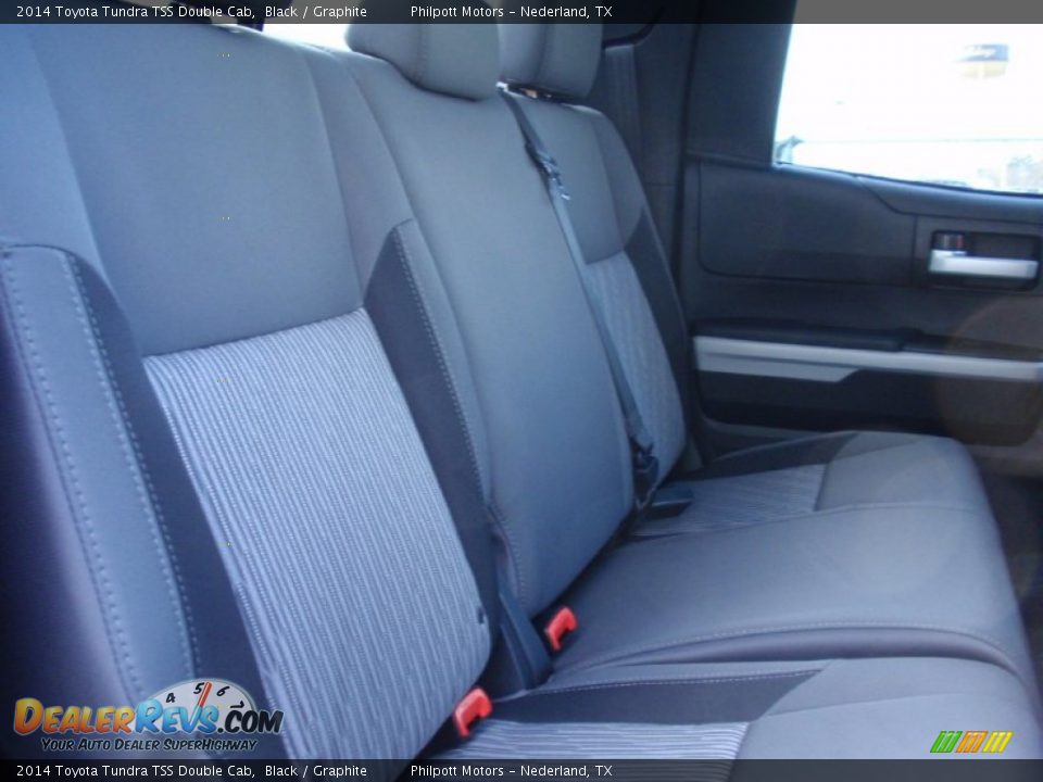 2014 Toyota Tundra TSS Double Cab Black / Graphite Photo #21