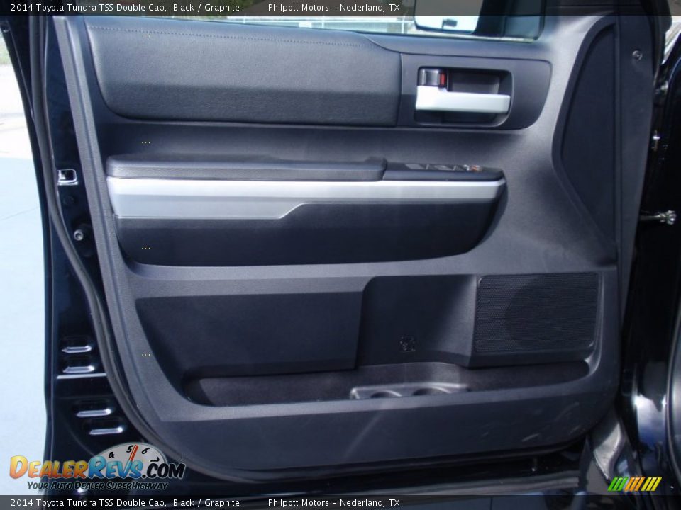 2014 Toyota Tundra TSS Double Cab Black / Graphite Photo #22