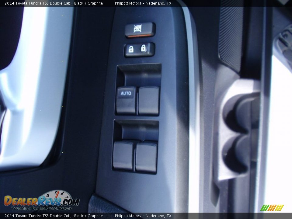 2014 Toyota Tundra TSS Double Cab Black / Graphite Photo #23