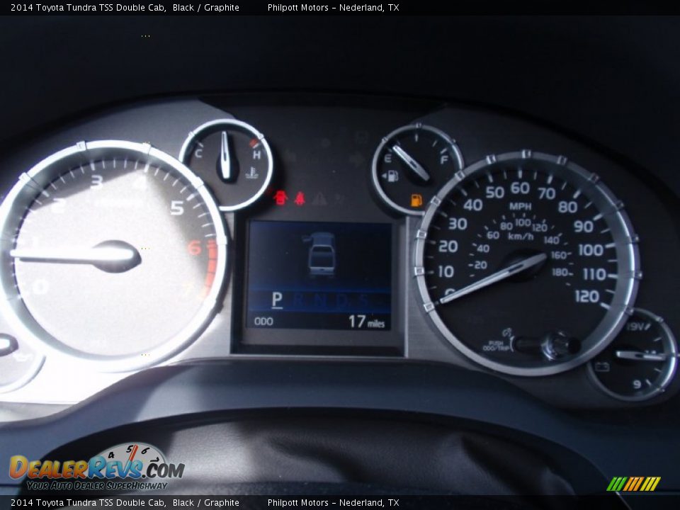 2014 Toyota Tundra TSS Double Cab Black / Graphite Photo #30