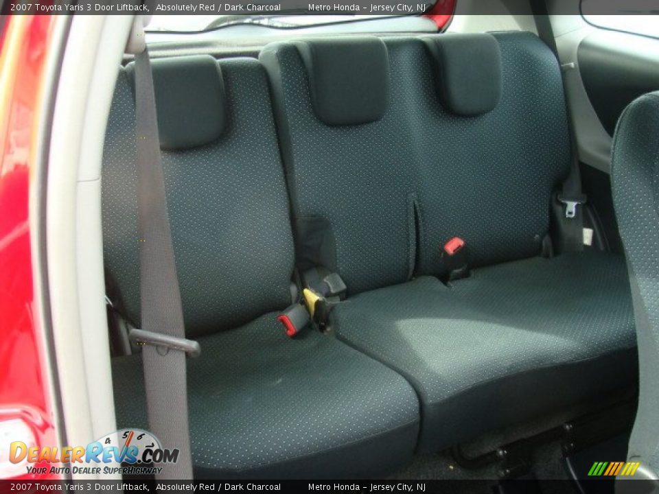 2007 Toyota Yaris 3 Door Liftback Absolutely Red / Dark Charcoal Photo #13