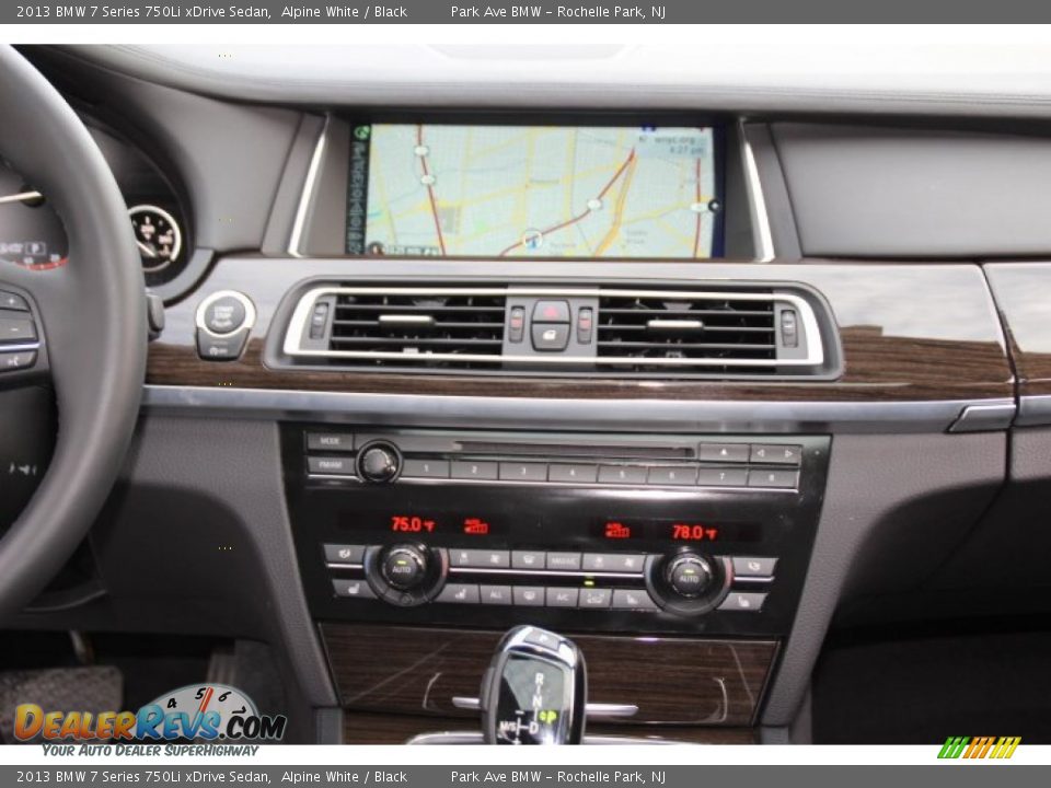 Controls of 2013 BMW 7 Series 750Li xDrive Sedan Photo #14