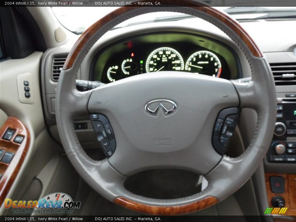 2004 Infiniti I 35 Steering Wheel Photo #23