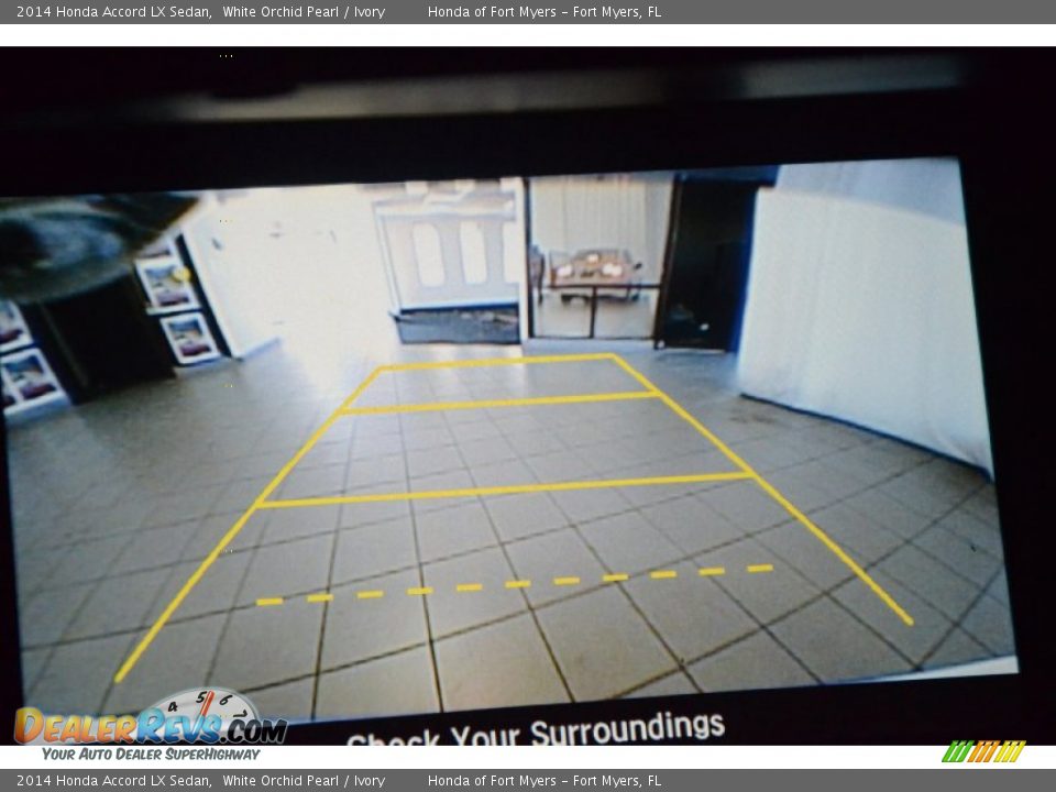 2014 Honda Accord LX Sedan White Orchid Pearl / Ivory Photo #17