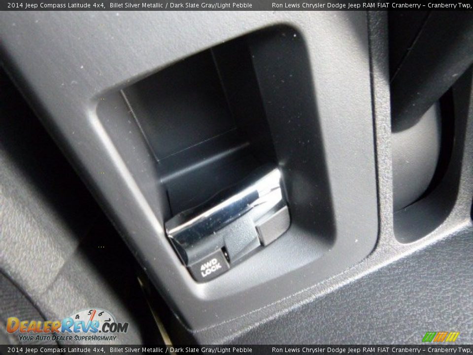 2014 Jeep Compass Latitude 4x4 Billet Silver Metallic / Dark Slate Gray/Light Pebble Photo #15