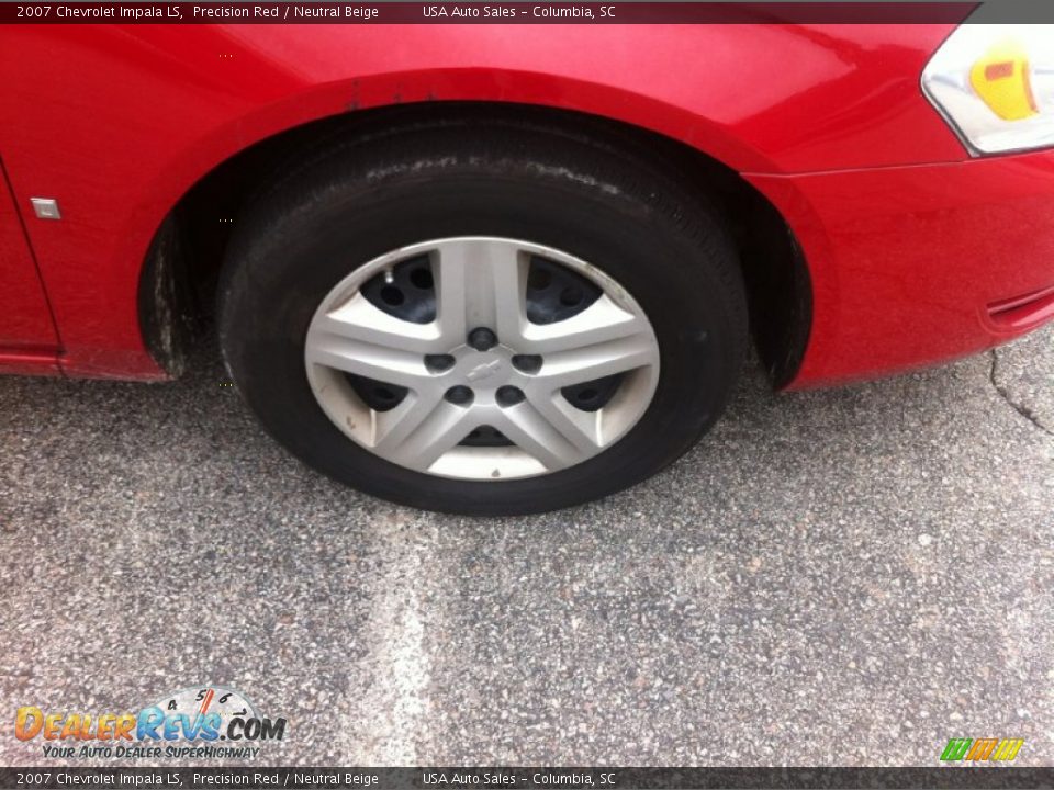 2007 Chevrolet Impala LS Precision Red / Neutral Beige Photo #5