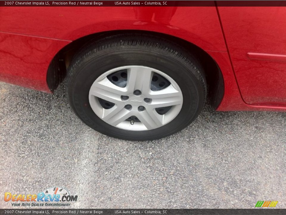 2007 Chevrolet Impala LS Precision Red / Neutral Beige Photo #6